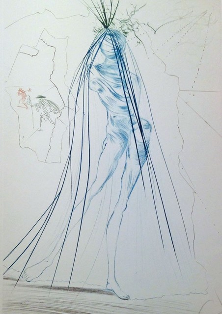 Salvador Dalí, ‘Tristan and Iseult : Iseult of the White Hands’, 1970, Print, Etching on paper, Samhart Gallery