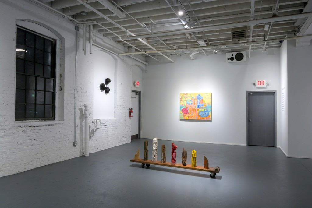 Work by Ronald Gonzalez, Dennis Congdon, and Nicholas Cueva in ON THE STUMP Work by Ronald Gonzalez, Dennis Congdon, and Nicholas Cueva in ON THE STUMP