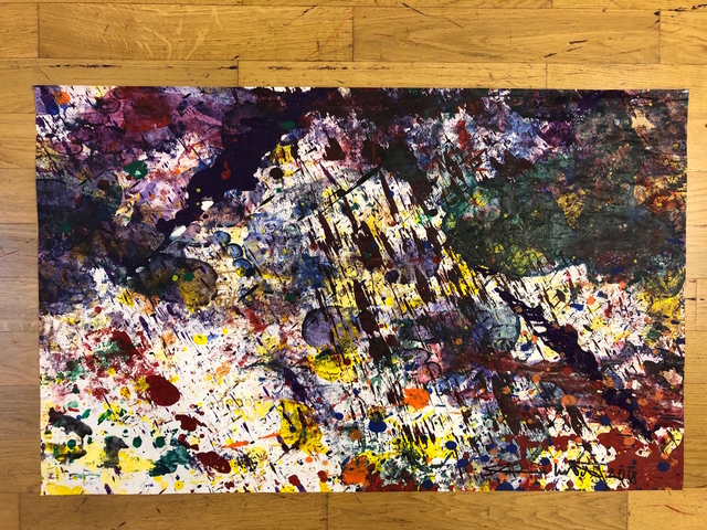 Hermann Nitsch, ‘Papierarbeit’, 2018, Galerie Elisabeth & Klaus Thoman