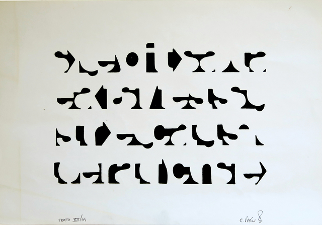 Clemente Padin, ‘Texto XII’, 1969, Alternate Projects