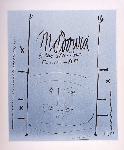Pablo Picasso, ‘Madoura 1961’, 1961, Print, Linocut printed in colours, Frederick Mulder