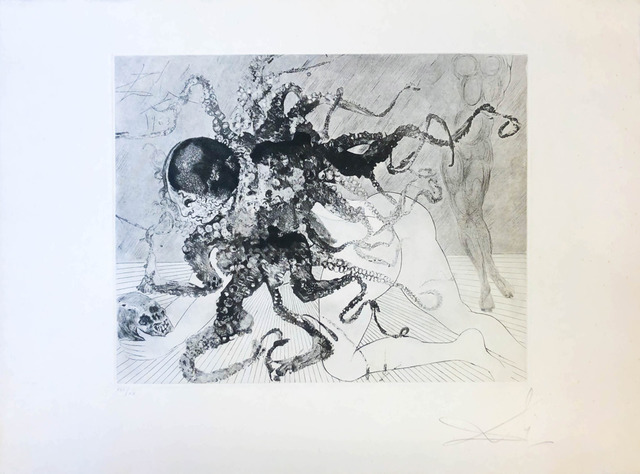 Salvador Dalí, ‘Medusa’, 1963, Print, Original etching, Galerie d'Orsay
