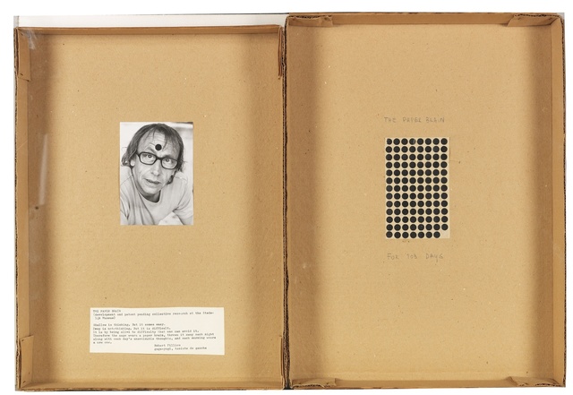 Robert Filliou, ‘The Paper Brain for 103 days’, 1972, Richard Saltoun