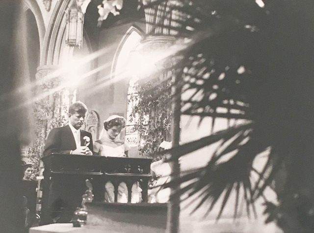 Anonymous, ‘John and Jacqueline Kennedy During Their Wedding, Newport, RI’, 1953, Elizabeth Houston Gallery