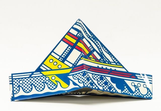 Roy Lichtenstein, ‘Folded Hat (from S.M.S. no.4 portfolio)’, 1968, Print, Offset lithograph printed in colours, Forum Auctions