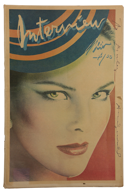 Andy Warhol, ‘Interview - Magazine’, 1978, Print, Colored offset on paper, Bertolami Fine Arts