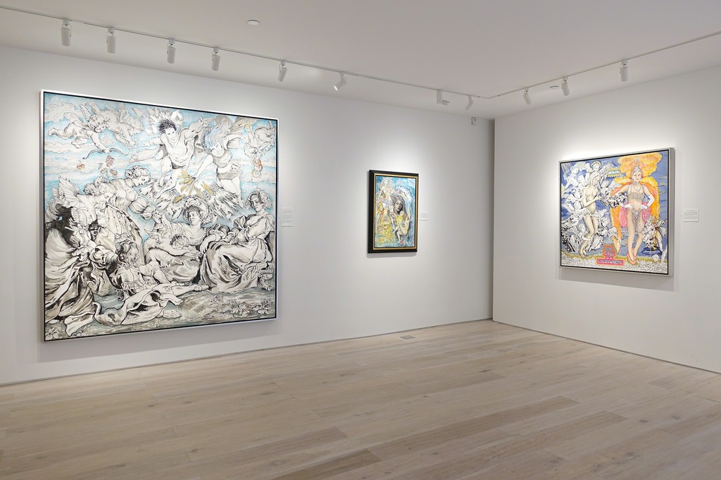 Audrey Flack: Master Drawings from Crivelli to Pollock - Installation view Audrey Flack: Master Drawings from Crivelli to Pollock - Installation view