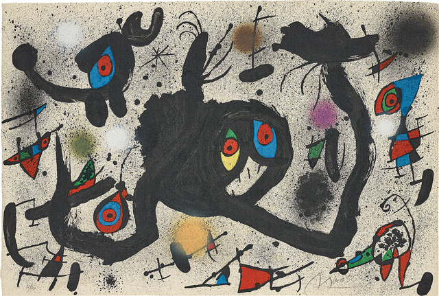 Joan Miró, ‘El vol de l'alosa (The Flight of the Lark)’, 1973, Phillips