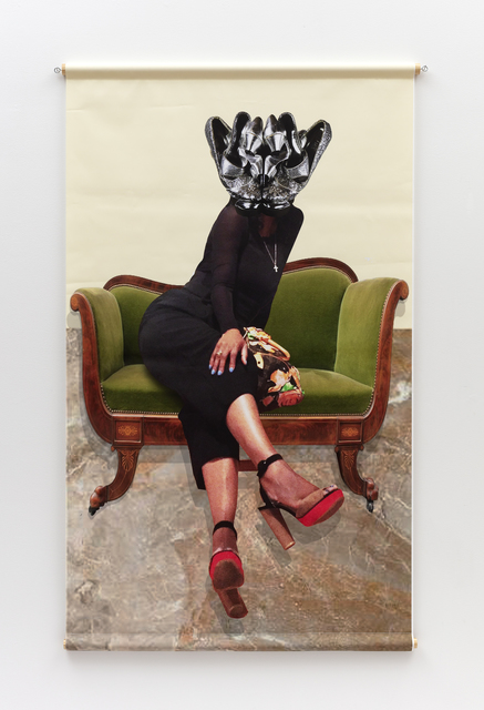 Willie Cole, ‘Head over Heels (Bling)’, 2019, Alexander and Bonin