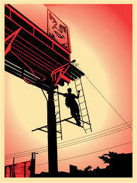 Shepard Fairey, ‘Bayshore Billboard’, 2011, Print, Screen Print on Archival, End to End Gallery