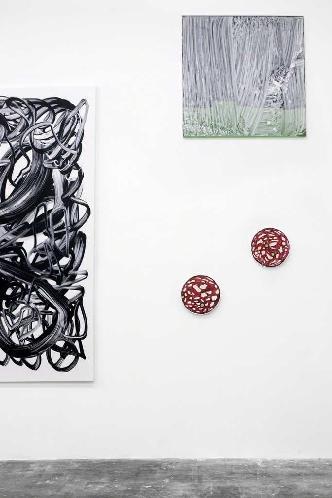 Installation view, details (left to right: Fabio Marco Pirovino, Thomas Kratz, Paul Branca) Installation view, details (left to right: Fabio Marco Pirovino, Thomas Kratz, Paul Branca)