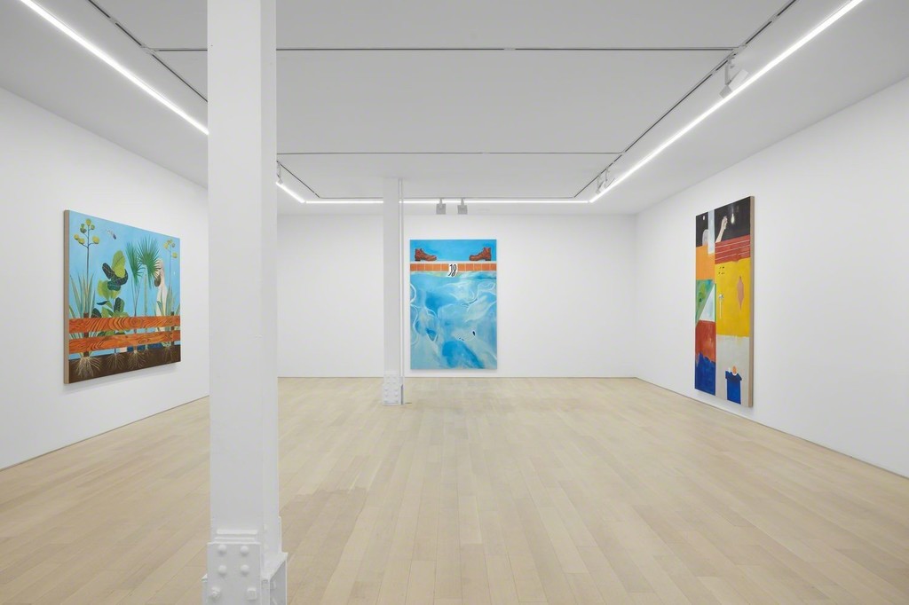 Installation view of current exhibition Michael Hilsman: Pictures of 'M.' and Other Pictures. © Michael Hilsman - Courtesy of the Artist and Almine Rech - Photo: Matthew Kroening. Installation view of current exhibition Michael Hilsman: Pictures of 'M.' and Other Pictures. © Michael Hilsman - Courtesy of the Artist and Almine Rech - Photo: Matthew Kroening.