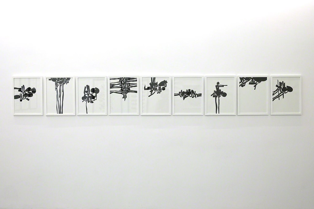 Reza Abedini, Callidrawing, installation view, image courtesy of the Ab/Anbar gallery Reza Abedini, Callidrawing, installation view, image courtesy of the Ab/Anbar gallery