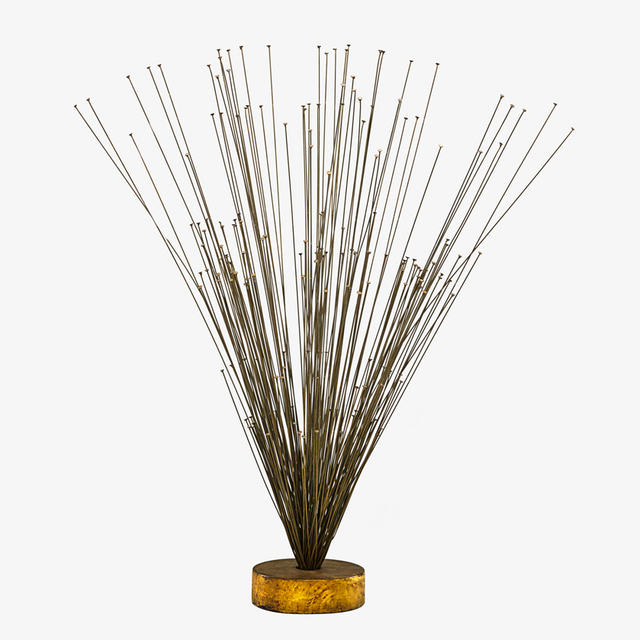 Paul Evans (1931-1987), ‘Rare spray sculpture, New Hope, PA’, 1960s, Design/Decorative Art, Copper, gilt walnut, Rago/Wright