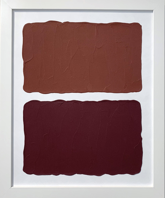 Laura Hapka, ‘Byzantine Hotcakes’, 2020, Mixed Media, Acrylic on mat board, Themes+Projects