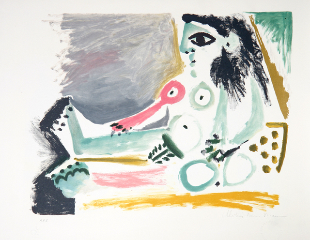 Pablo Picasso, ‘Femme Nu Assise ’, 1979-1982, Print, Lithograph on Arches paper, RoGallery