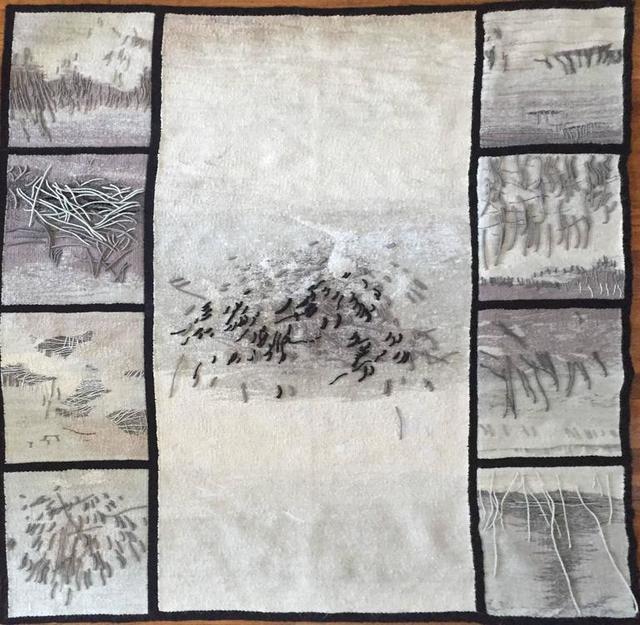 Aleksandra Manczák, ‘Gobelin In Memory of My Mother, Rare Handmade Polish Tapestry’, 20th Century, Lions Gallery
