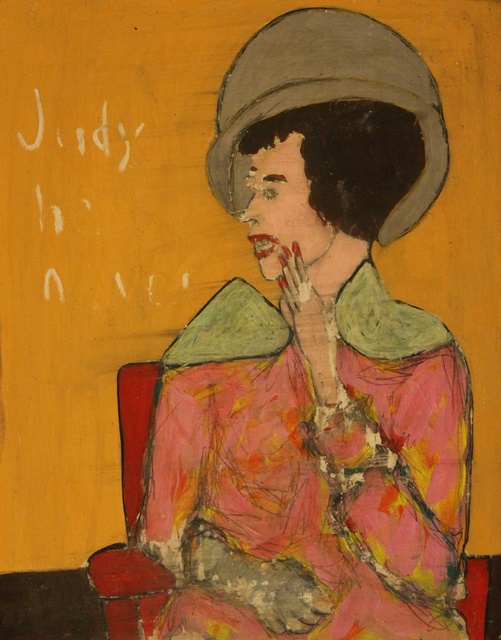 Morrison Pierce, ‘Hey Judy’, 2019, Painting, Acrylic and Wax on Panel, The Secret Gallery