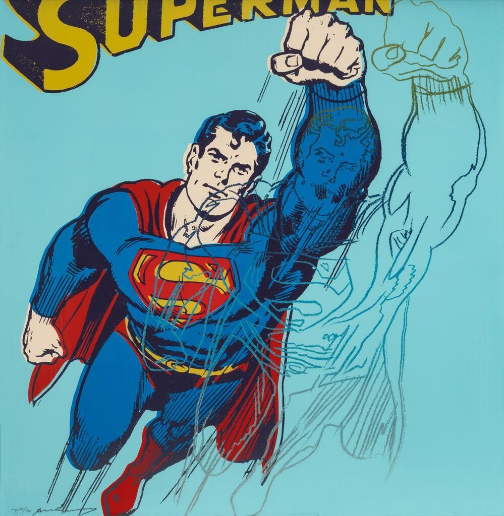 Andy Warhol - Superman, from Myths