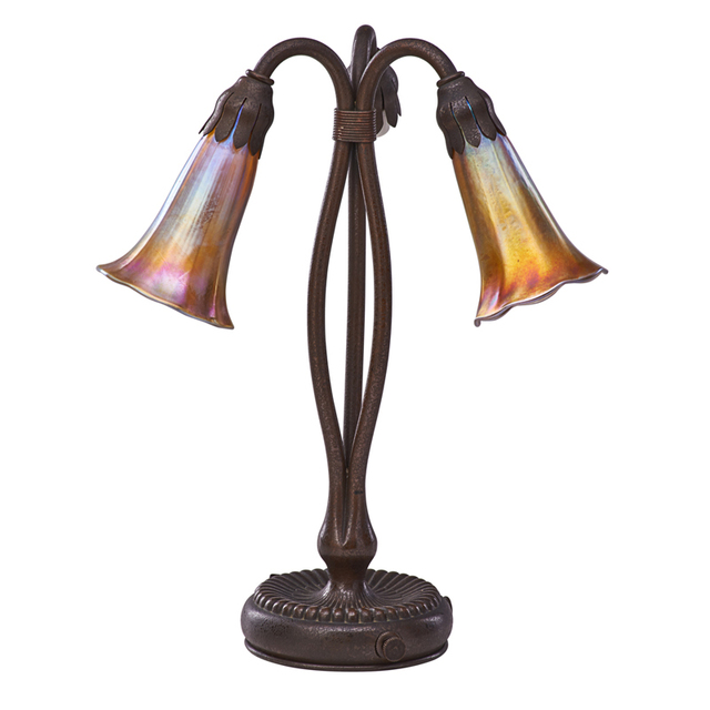 Tiffany Studios, ‘Lily Table Lamp, New York’, Early 20th C., Rago/Wright