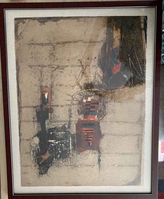 Johnny Friedlaender, ‘Dedicace’, Unknown, Print, Etching, Leviton Fine Art