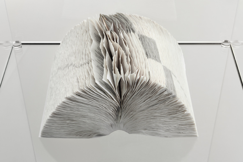 Anetta Mona Chisa & Lucia Tkacova "What's What, and What It Might be Reasonable to Do about What's What", 2015, english dictionary, lysergic acid diethylamid, 30 x 20 x 20 cm, courtesy Anetta Mona Chisa & Lucia Tkacova, Photographer: Tobias Hübel Anetta Mona Chisa & Lucia Tkacova "What's What, and What It Might be Reasonable to Do about What's What", 2015, english dictionary, lysergic acid diethylamid, 30 x 20 x 20 cm, courtesy Anetta Mona Chisa & Lucia Tkacova, Photographer: Tobias Hübel