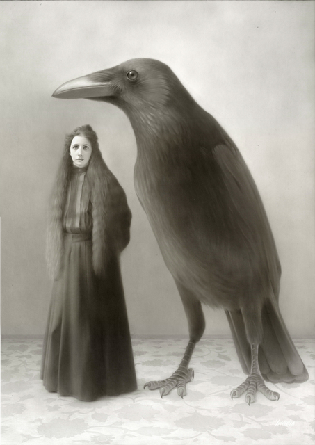 Travis Louie, ‘Miss Christine and the Crow’, 2016, KP Projects