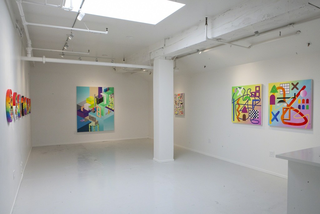 Installation view of "Simpler Times" by Clark Goolsby
Installation view of "Simpler Times" by Clark Goolsby