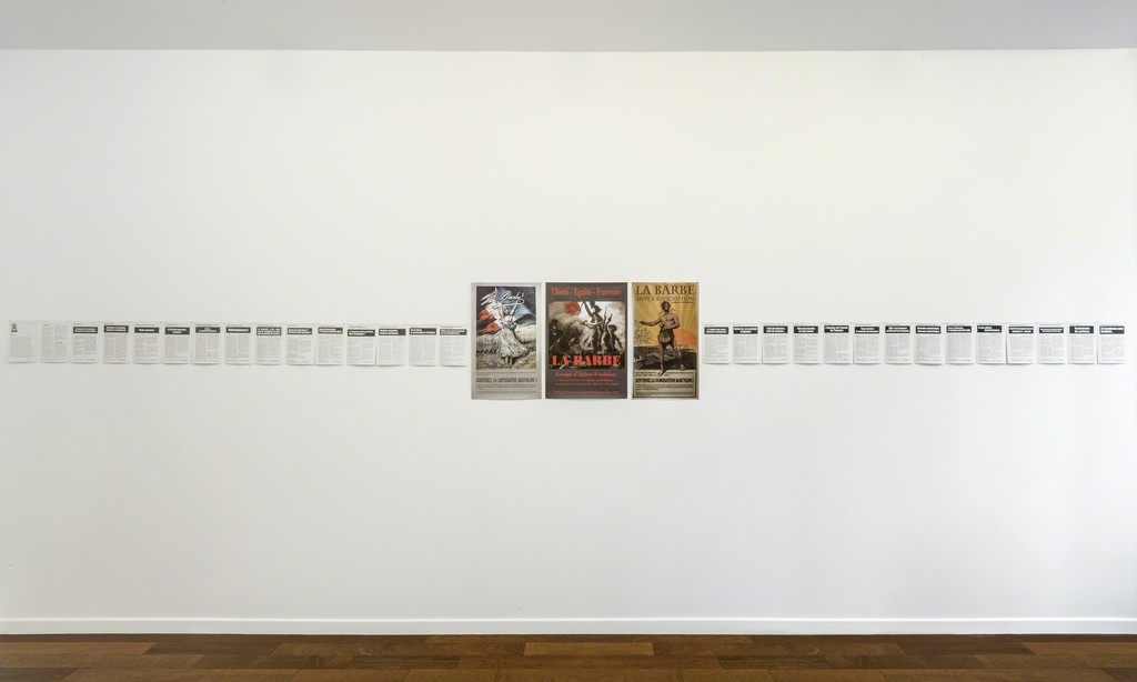 "The Guerrilla Girls and La Barbe", exhibition view at mfc-michèle didier.
© Charles Duprat "The Guerrilla Girls and La Barbe", exhibition view at mfc-michèle didier.
© Charles Duprat