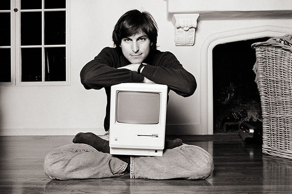 Norman Seeff, ‘Steve Jobs, "Mac on Lap Classic"’, 1984, Fahey/Klein Gallery