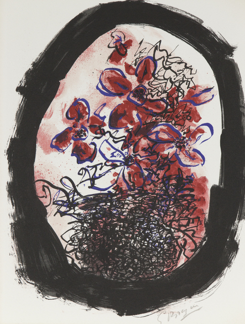 Georges Braque, ‘Frontice Piece for "Braque Lithographe"’, 1961, Print, Lithograph in colors, Heather James Fine Art Gallery Auction