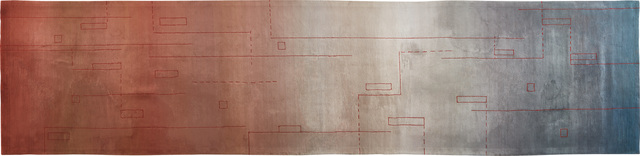 Steven Holl, ‘Unique "Score" carpet from the Stretto House, Dallas, Texas’, 1991, Phillips