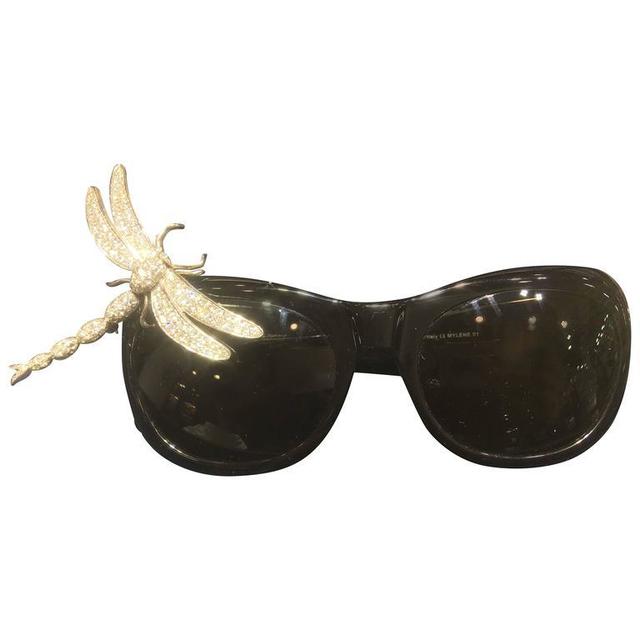 Stacy Engman, ‘STACY ENGMAN ART ROYALTY - Diamond Dragonfly SUNGLASSES-TIARA’, 2019, ART CAPSUL