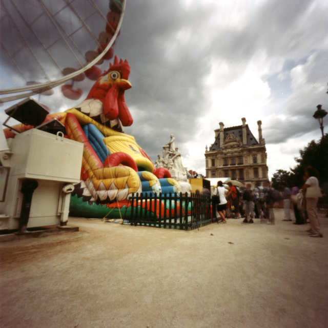 Dianne Bos, ‘Tuileries, Giant Rooster & Louvre’, 2001, Newzones