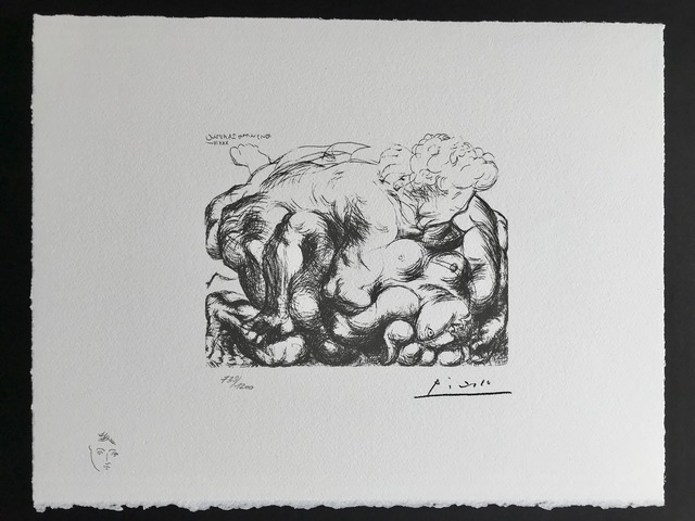 Pablo Picasso, ‘L'étreinte III (Suite Vollard Planche XXXI)’, 1973, ByNewArt