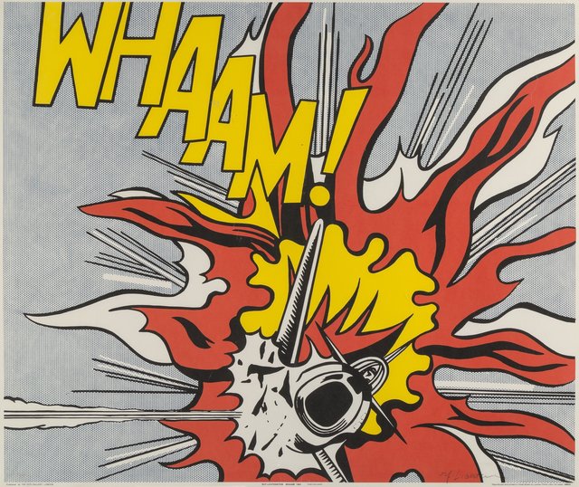 Roy Lichtenstein, ‘Whaam!, diptych’, 1967, Print, Offset lithographs in colors on paper, Heritage Auctions