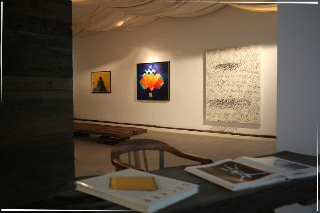 Installation view, Zeroversum - Heinz Mack, Otto Piene und Günther Uecker, Engelage & Lieder, 2015 Installation view, Zeroversum - Heinz Mack, Otto Piene und Günther Uecker, Engelage & Lieder, 2015