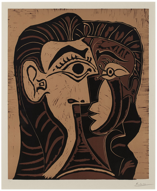 Pablo Picasso, ‘Tête de femme’, 1961, Christie's