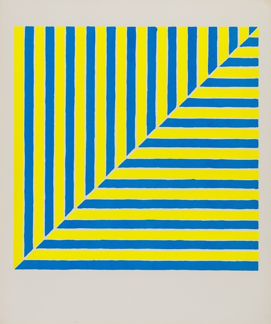 Frank Stella, ‘Untitled (Rabat) (Axsom 00 / 1A) (from Ten Works by Ten Painters)’, 1964, Print, Screenprint in colours, Forum Auctions