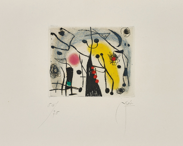 Joan Miró, ‘Les Magdaléniens (The Magdalenians)’, 1958, Phillips