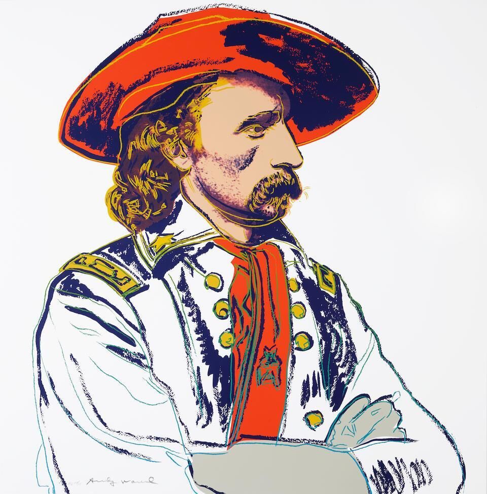 Andy Warhol - General Custer, from Cowboys and Indians (Feldman & Schellmann II.379)