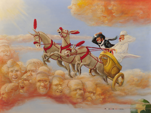 Hal Crecy, ‘Heavenly Transportation’, The Illustrated Gallery