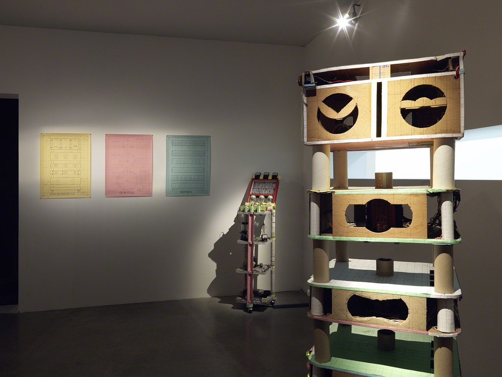 Exhibition view of "Le Bord des Mondes", Palais de Tokyo, 2015. Photo : André Morin. Exhibition view of "Le Bord des Mondes", Palais de Tokyo, 2015. Photo : André Morin.