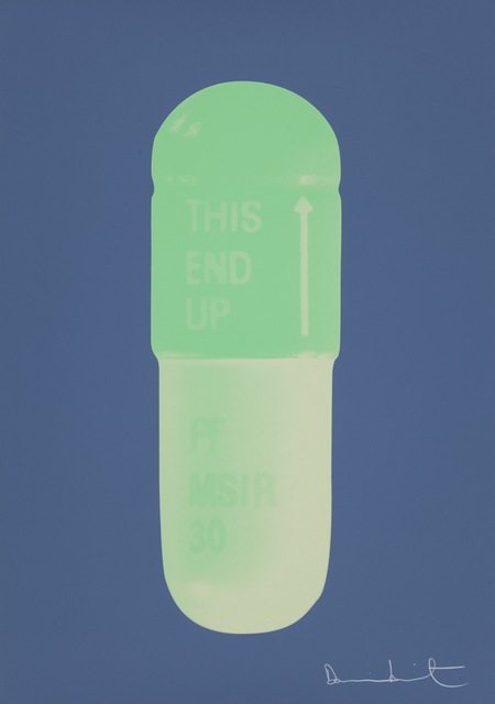Damien Hirst, ‘The Cure - Steel Blue/Acid Green/Apple Green’, 2014, Paul Stolper Gallery