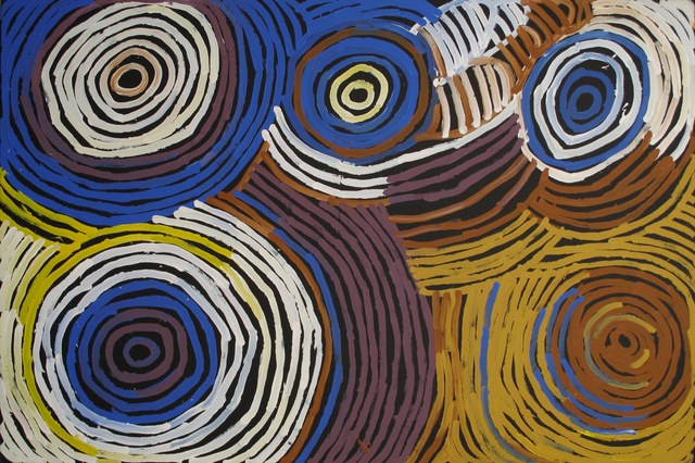 Minnie Pwerle, ‘Awelye (Women's ceremonial body paint)’, Painting, Acrylic On Linen, Wentworth Galleries