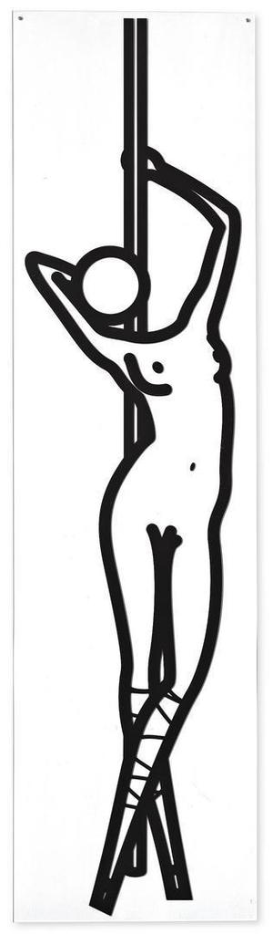 Julian Opie - "This is Shanoza - Shanoza Pole Dancer"