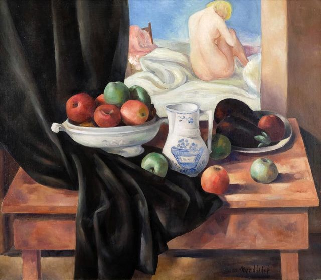 B. J. O. Nordfeldt, ‘Still Life w/Fruit’, unknown, Addison Rowe Gallery