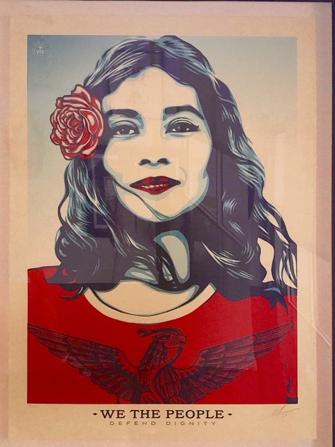Shepard Fairey (OBEY), ‘We the People ’, 2016, Gallery 211