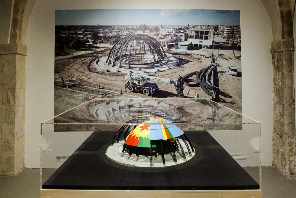 New World Summit - Rojava, 2015 - 16 installation view at Laveronica arte contemporanea New World Summit - Rojava, 2015 - 16 installation view at Laveronica arte contemporanea