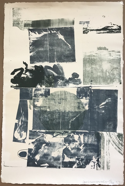 Robert Rauschenberg, ‘Epic from Romances’, 1977, Sragow Gallery
